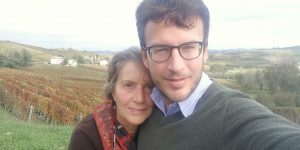 Io e la mamma tra le colline del Monferrato