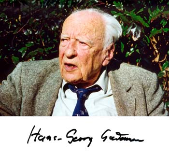 HANS-GEORG GADAMER