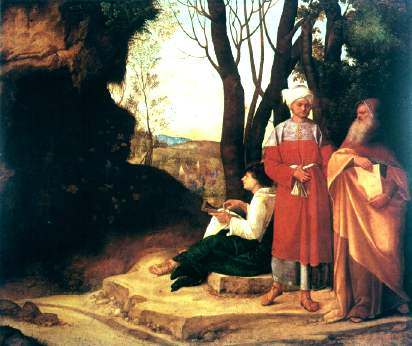 Giorgione: I tre filosofi